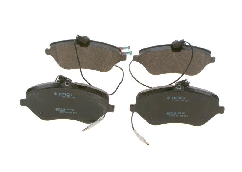 Kit de plaquettes de frein, frein à disque BOSCH 0 986 494 098