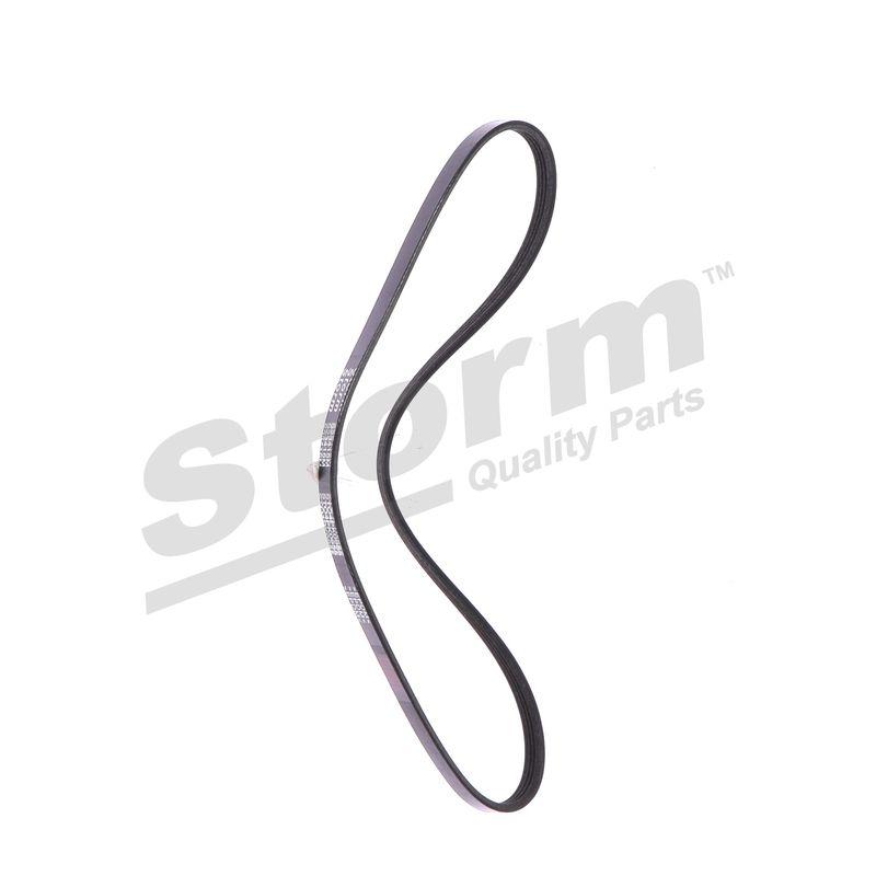 Courroie trapézoïdale à nervures STORM QUALITY PARTS STO4PK0855
