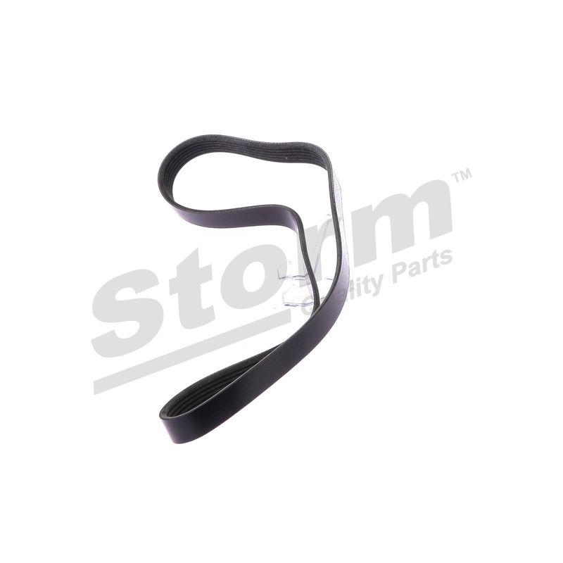 Courroie trapézoïdale à nervures STORM QUALITY PARTS STO6PK1013