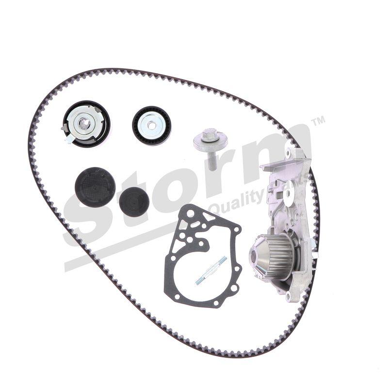 Pompe à eau + kit de courroie crantée STORM QUALITY PARTS 5550576KP
