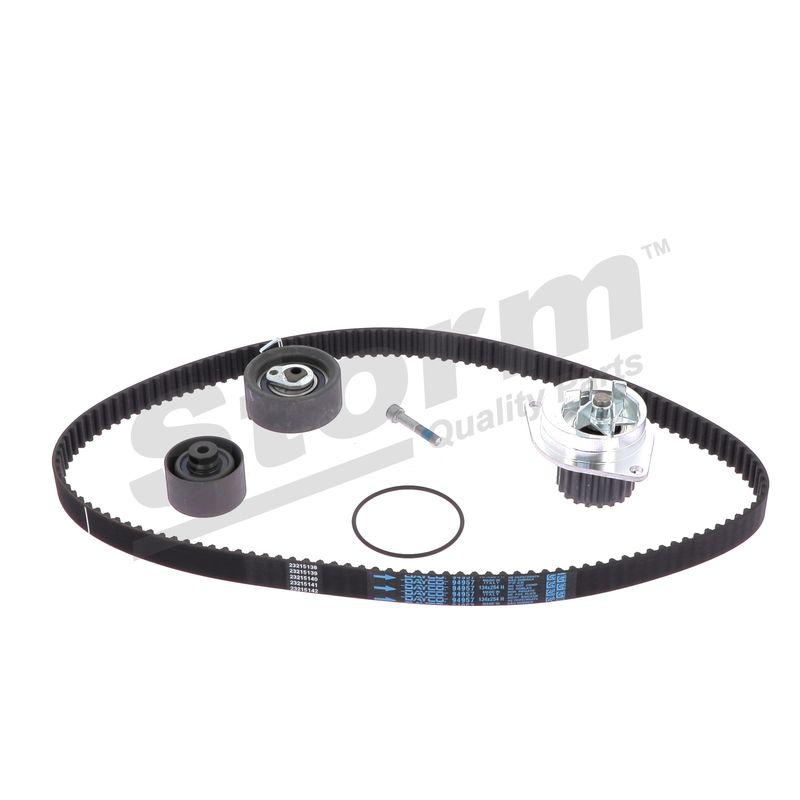 Pompe à eau + kit de courroie crantée STORM QUALITY PARTS 904470KP