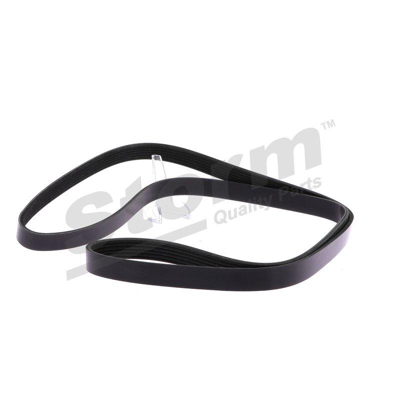 Courroie trapézoïdale à nervures STORM QUALITY PARTS STO6PK1750