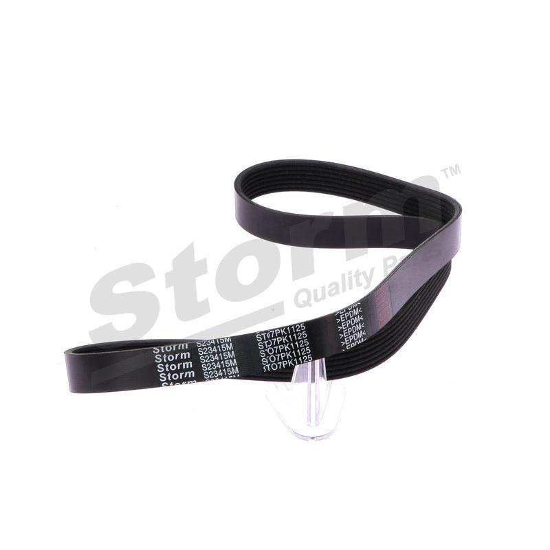 Courroie trapézoïdale à nervures STORM QUALITY PARTS STO7PK1125