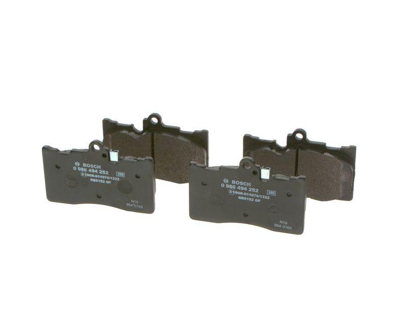 Kit de plaquettes de frein, frein à disque BOSCH 0 986 494 252
