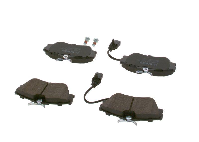 Kit de plaquettes de frein, frein à disque BOSCH 0 986 424 672