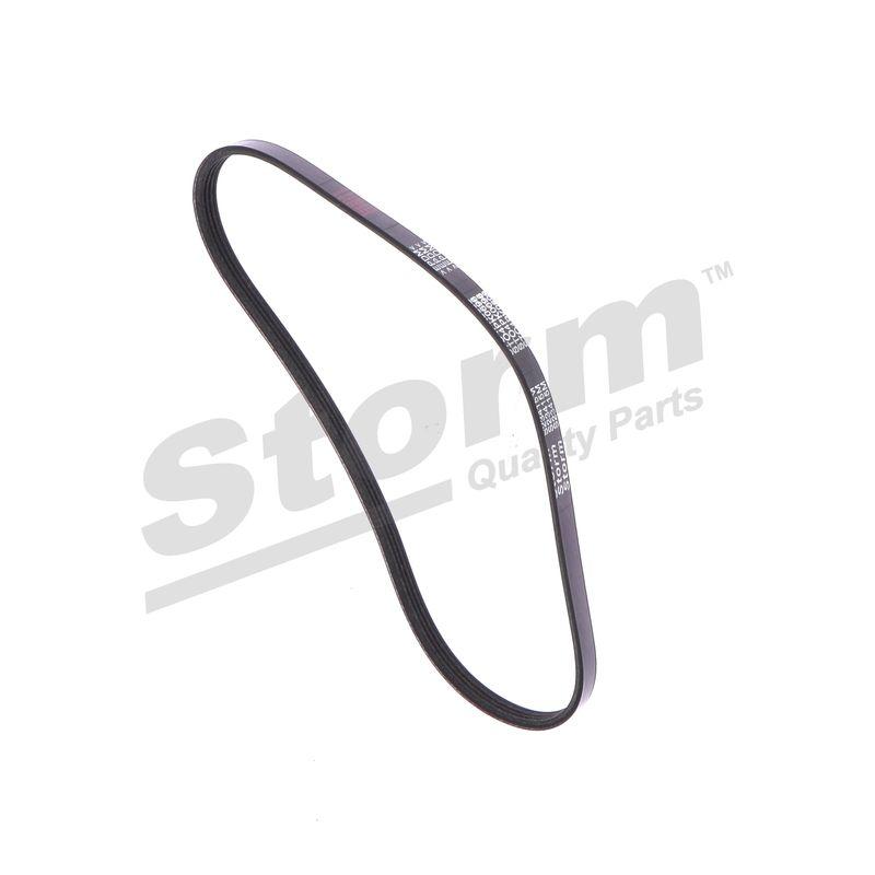 Courroie trapézoïdale à nervures STORM QUALITY PARTS STO4PK0698