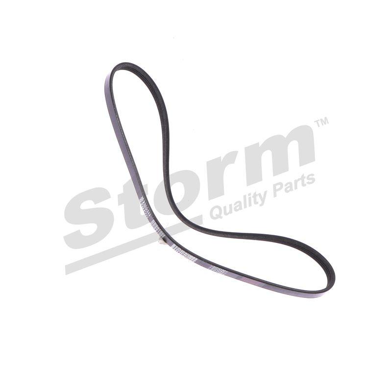 Courroie trapézoïdale à nervures STORM QUALITY PARTS STO4PK0855