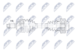 Arbre de transmission NTY NPW-VW-229