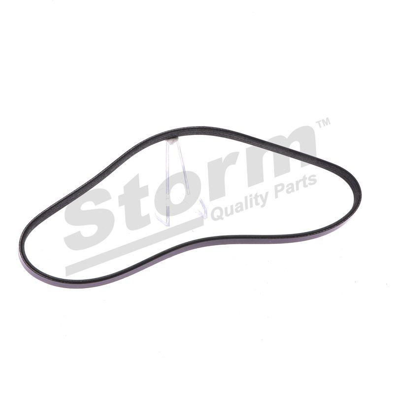 Courroie trapézoïdale à nervures STORM QUALITY PARTS STO3PK0750