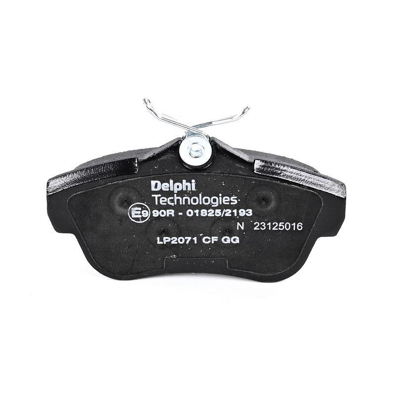 Kit de plaquettes de frein, frein à disque DELPHI LP2071