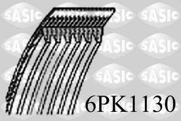 Courroie trapézoïdale à nervures SASIC 6PK1130