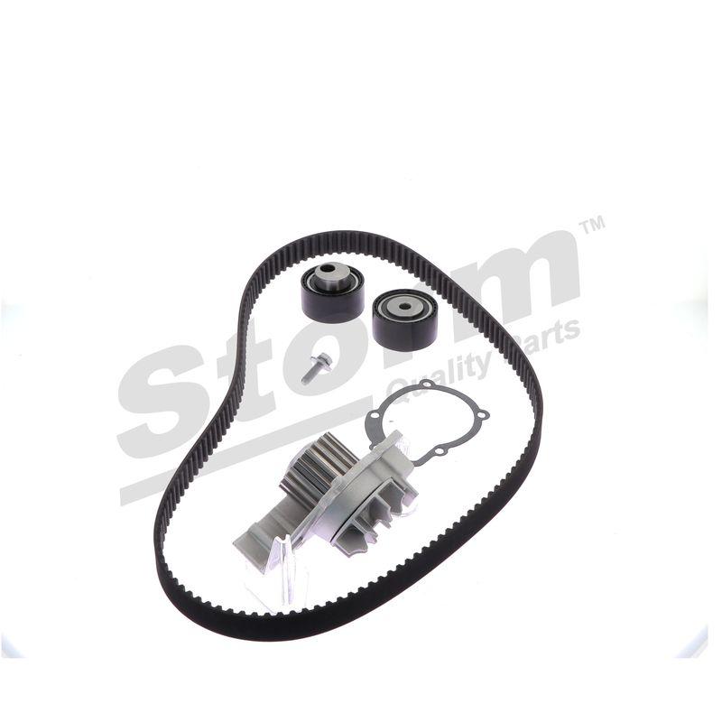 Pompe à eau + kit de courroie crantée STORM QUALITY PARTS 5550567KP