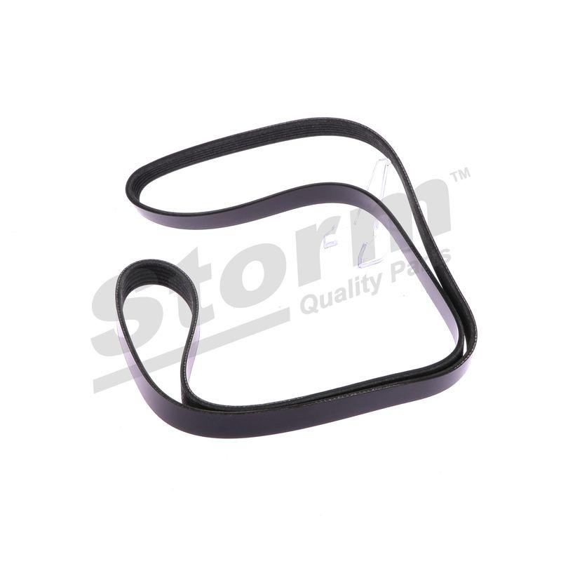 Courroie trapézoïdale à nervures STORM QUALITY PARTS STO6PK1613