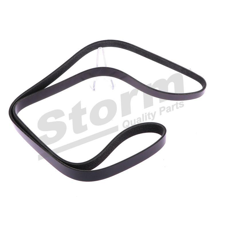Courroie trapézoïdale à nervures STORM QUALITY PARTS STO6PK1713
