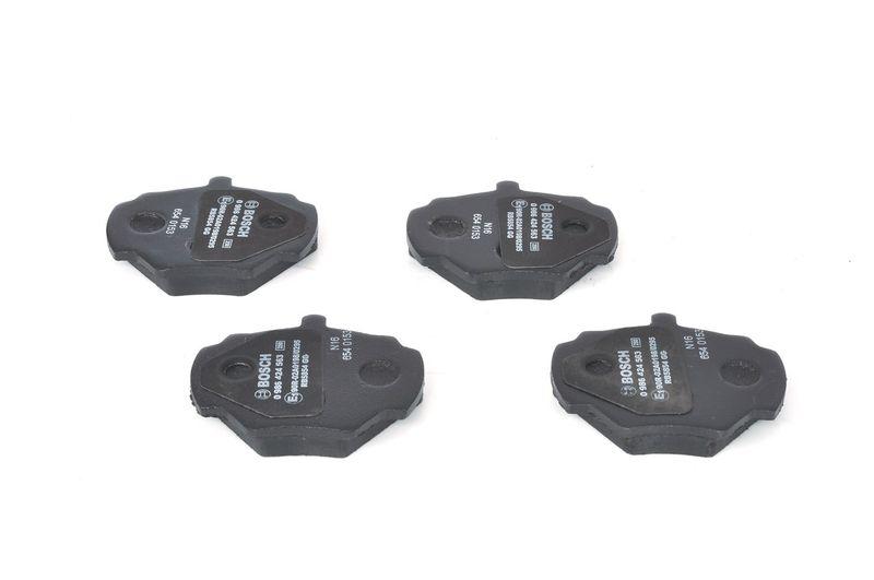 Kit de plaquettes de frein, frein à disque BOSCH 0 986 424 563