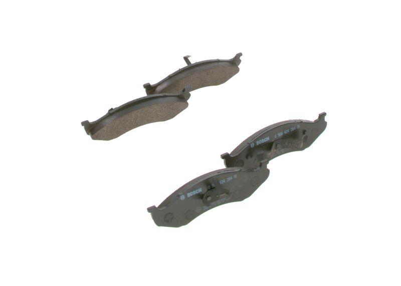 Kit de plaquettes de frein, frein à disque BOSCH 0 986 424 284