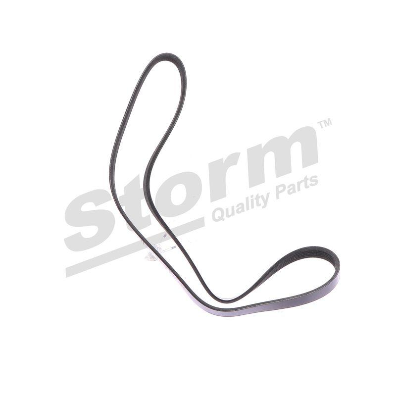 Courroie trapézoïdale à nervures STORM QUALITY PARTS STO6PK1095