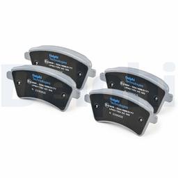 Kit de plaquettes de frein, frein à disque DELPHI LP5017EV
