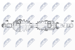 Arbre de transmission NTY NPW-PE-045