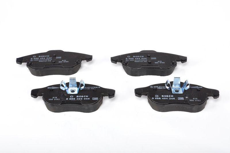 Kit de plaquettes de frein, frein à disque BOSCH 0 986 494 044