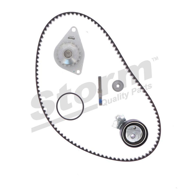 Pompe à eau + kit de courroie crantée STORM QUALITY PARTS 904463KP