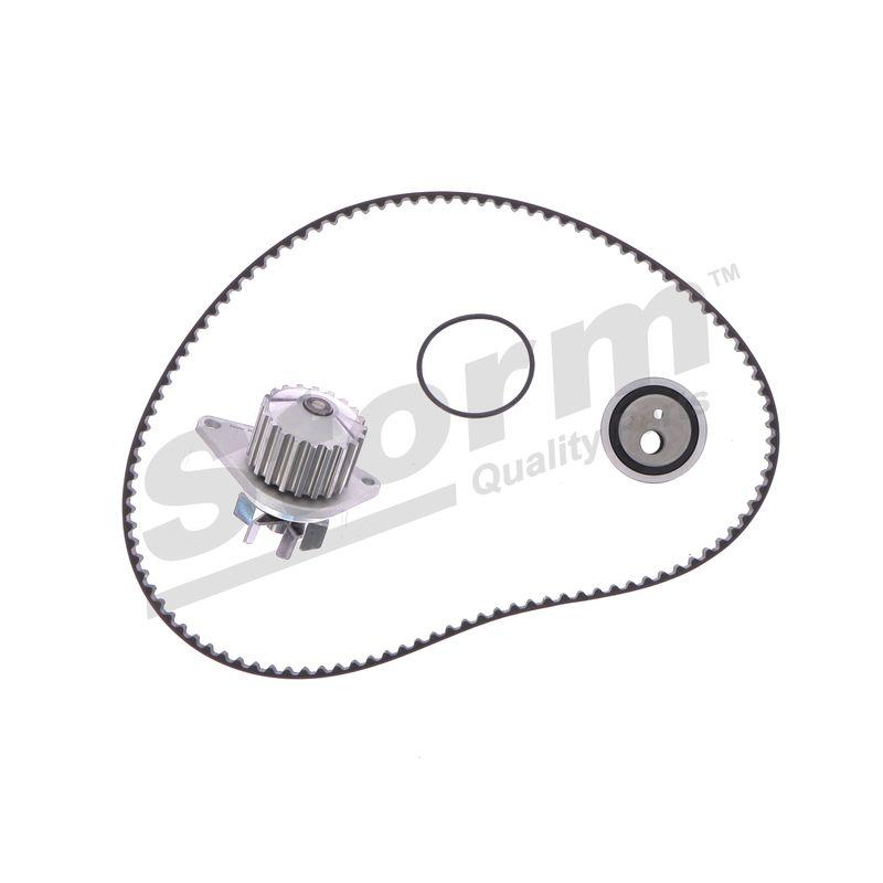 Pompe à eau + kit de courroie crantée STORM QUALITY PARTS 5550107KP