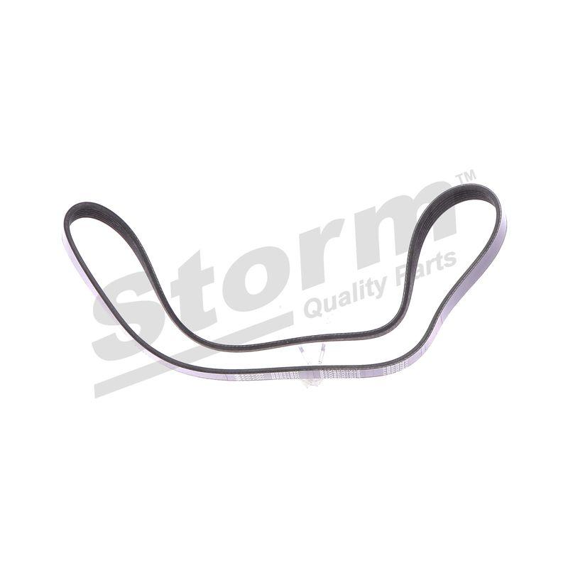 Courroie trapézoïdale à nervures STORM QUALITY PARTS STO6PK1013
