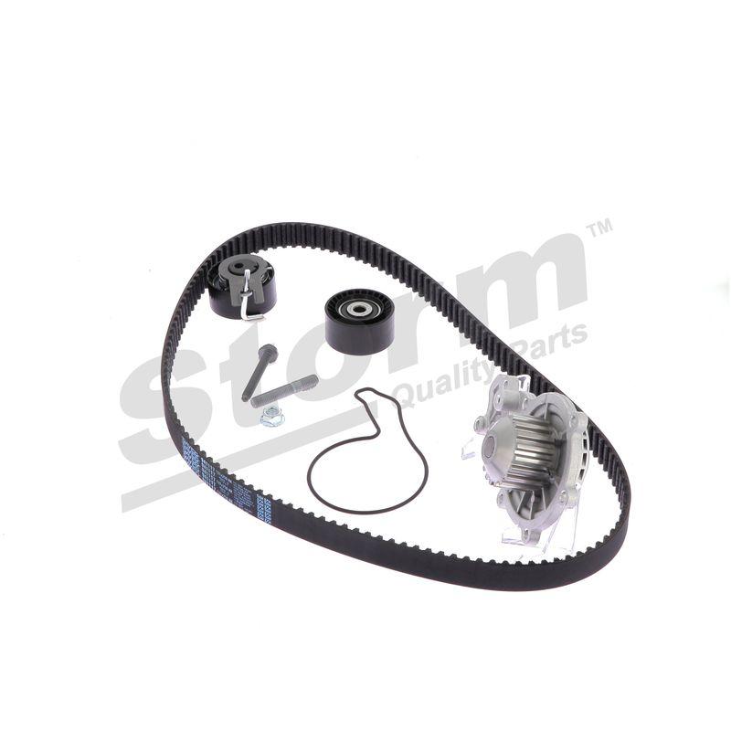 Pompe à eau + kit de courroie crantée STORM QUALITY PARTS 904487KP