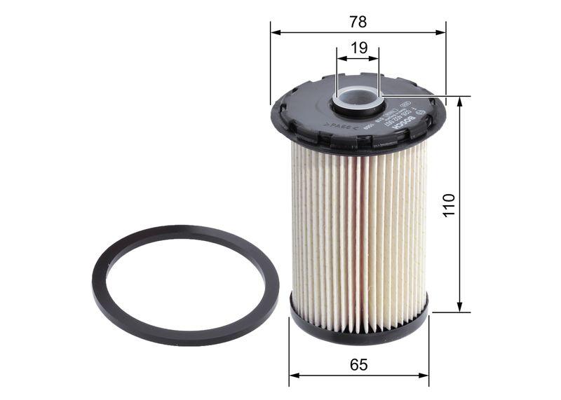 Filtre à carburant BOSCH F 026 402 007