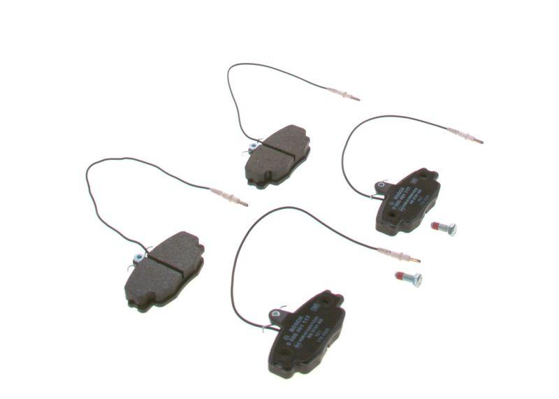 Kit de plaquettes de frein, frein à disque BOSCH 0 986 461 117