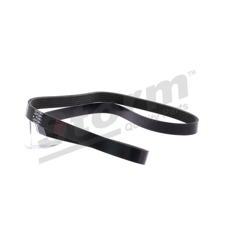 Courroie trapézoïdale à nervures STORM QUALITY PARTS STO6PK1463