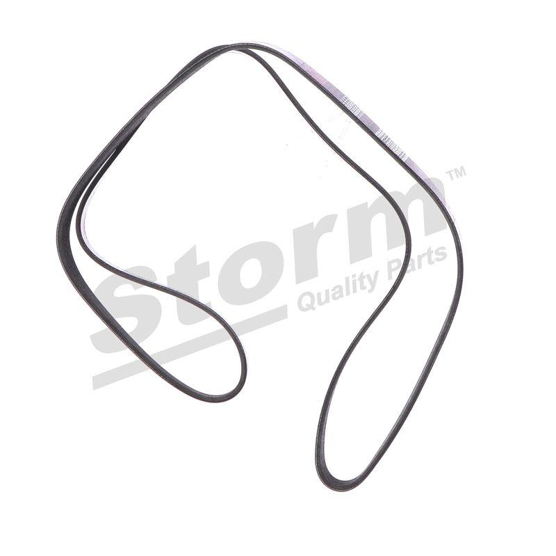 Courroie trapézoïdale à nervures STORM QUALITY PARTS STO6PK1735