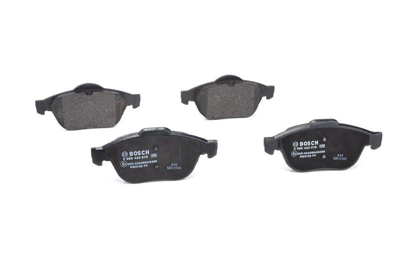 Kit de plaquettes de frein, frein à disque BOSCH 0 986 424 616