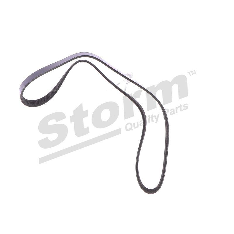 Courroie trapézoïdale à nervures STORM QUALITY PARTS STO6PK1095