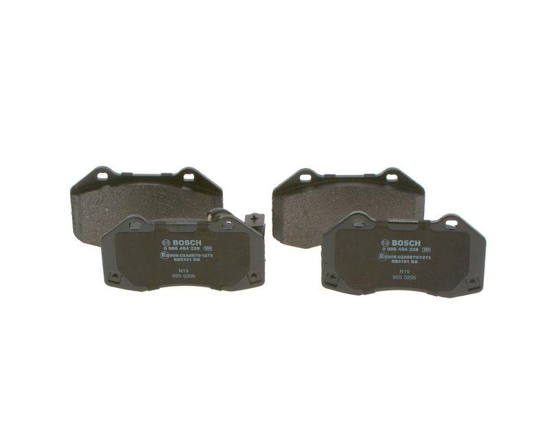 Kit de plaquettes de frein, frein à disque BOSCH 0 986 494 228
