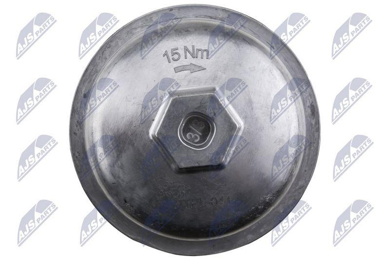 Couvercle, boîtier du filtre à huile NTY CCL-PL-041