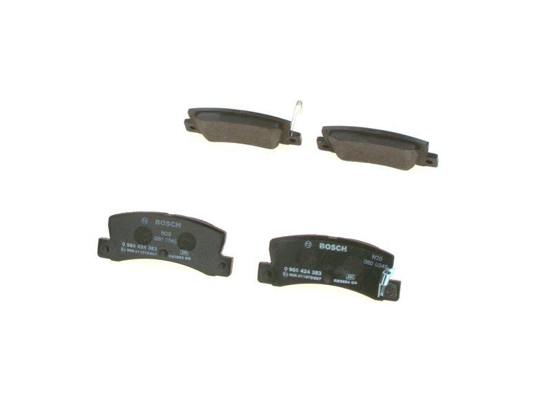Kit de plaquettes de frein, frein à disque BOSCH 0 986 424 383