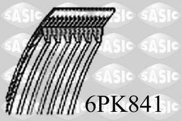 Courroie trapézoïdale à nervures SASIC 6PK841