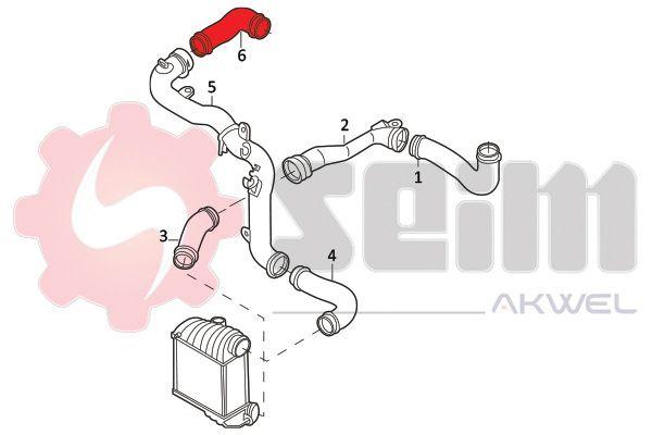 Gaine de suralimentation SEIM 981926