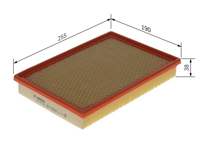 Filtre à air BOSCH 1 457 433 338