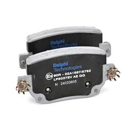 Kit de plaquettes de frein, frein à disque DELPHI LP5037EV