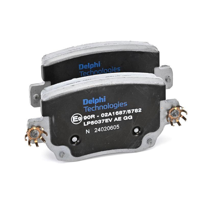 Kit de plaquettes de frein, frein à disque DELPHI LP5037EV