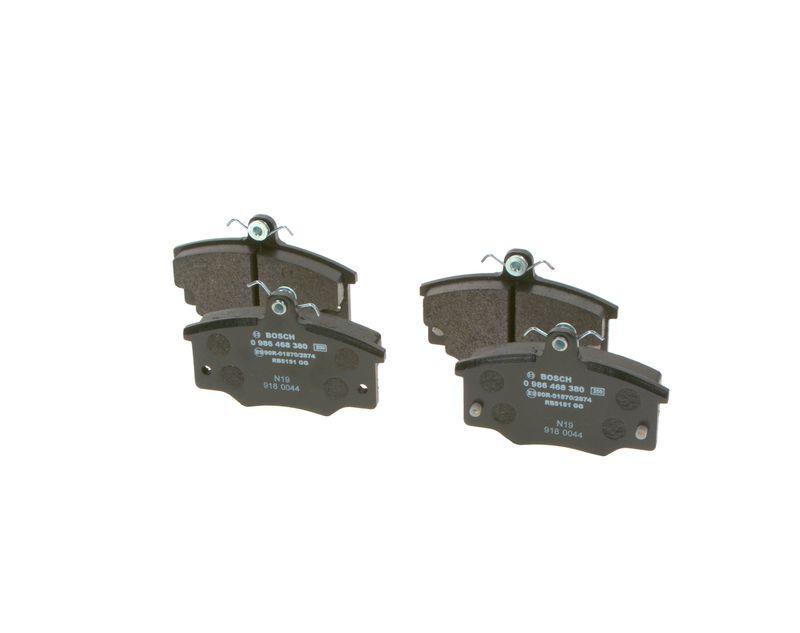 Kit de plaquettes de frein, frein à disque BOSCH 0 986 468 380