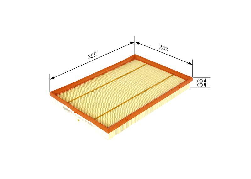 Filtre à air BOSCH F 026 400 381