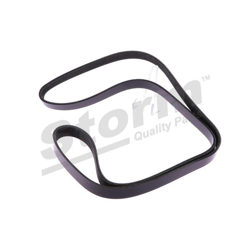 Courroie trapézoïdale à nervures STORM QUALITY PARTS STO6PK1613