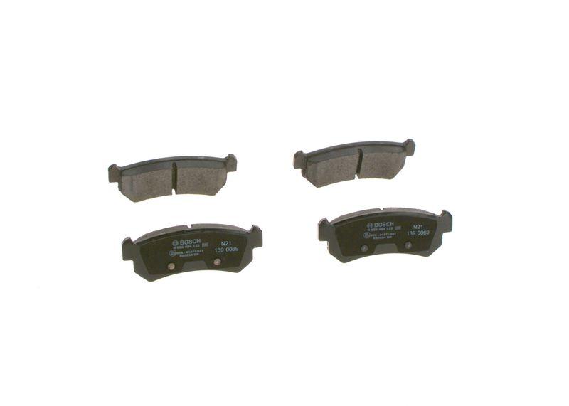 Kit de plaquettes de frein, frein à disque BOSCH 0 986 494 133