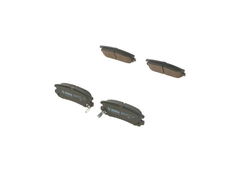 Kit de plaquettes de frein, frein à disque BOSCH 0 986 424 367