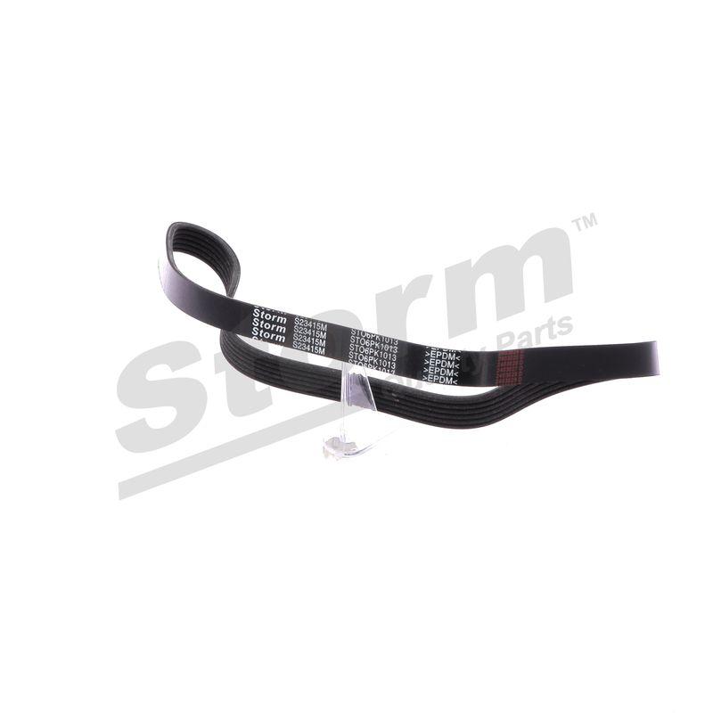 Courroie trapézoïdale à nervures STORM QUALITY PARTS STO6PK1013