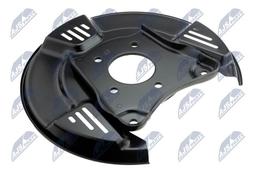 Déflecteur, disque de frein NTY HTO-TY-027