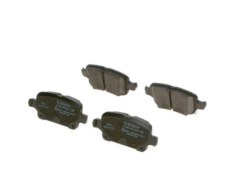 Kit de plaquettes de frein, frein à disque BOSCH 0 986 424 839